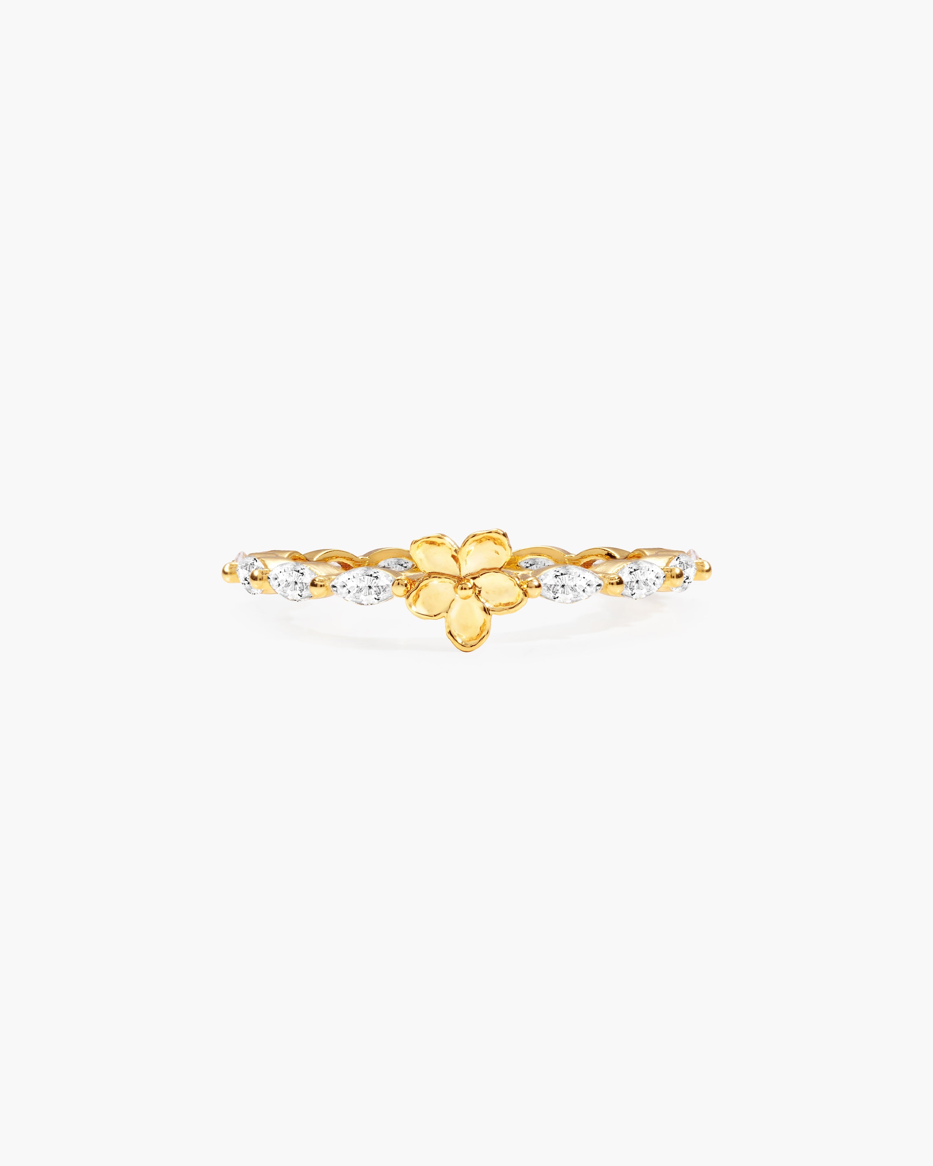 Elise Flora Marquise Ring