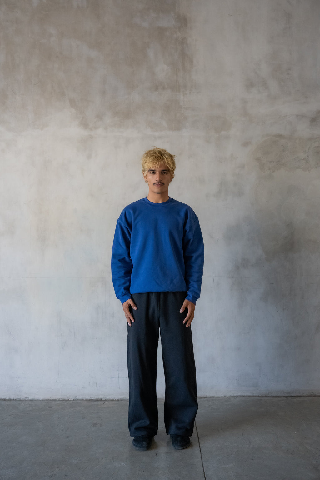600 GSM 'Sapphire' Fleece Crewneck