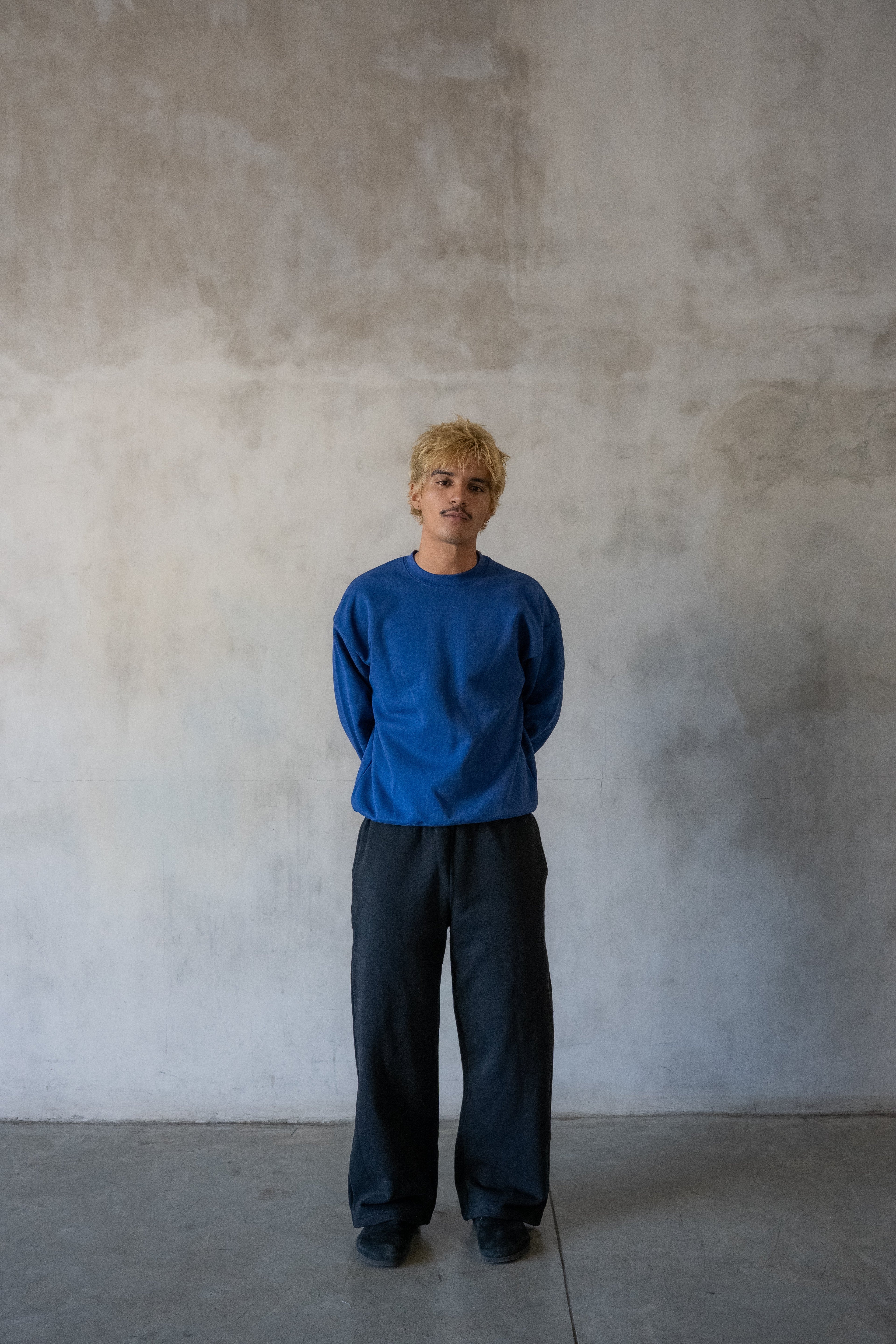 600 GSM 'Sapphire' Fleece Crewneck