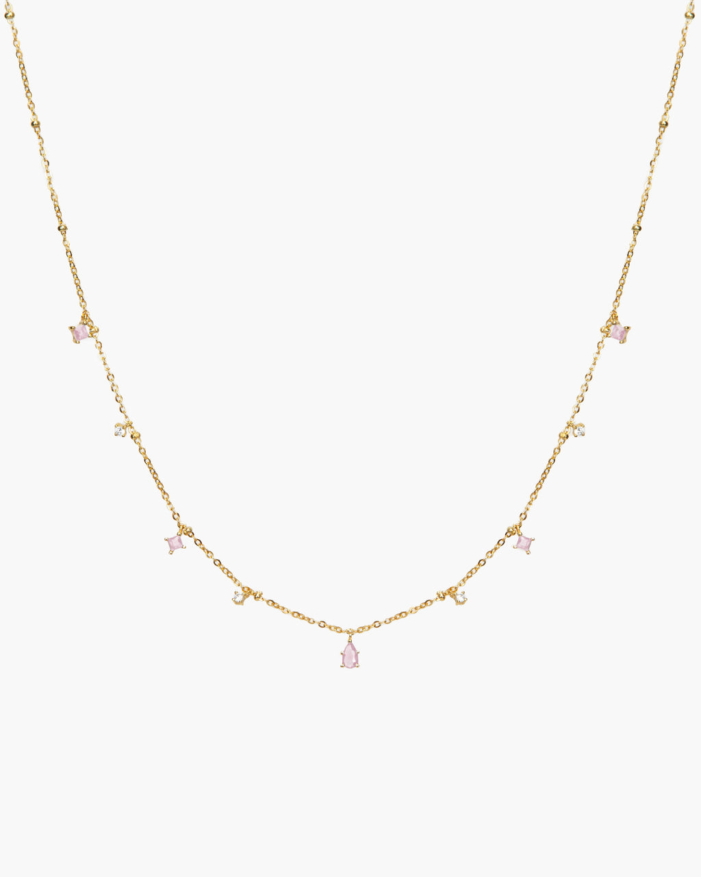 Elysee Necklace in Pink